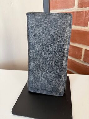 Authentic Louis Vuitton Black Long Wallet
